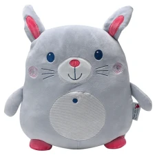 INNOGIO padi beebile GIOplush Grey Rabbit Cushion 32cm GIO-822