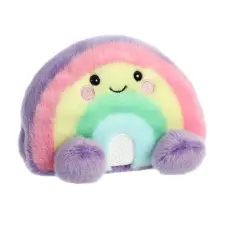 AURORA Palm Pals pehme mänguasi vikerkaar, 7 cm