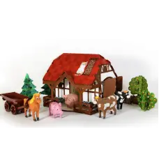 ANNAHOUSE 3D värvimiskomplekt Suur veoauto - Talu 330 × 337 × 35 mm