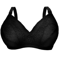 Carriwell Soft as Silk Nursing Bra Recycled Black L