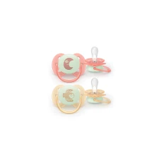 Philips Avent AVENT SCF094/02 lutt Soother Soft 0–6 kuud, Night & Day, kuu/öökull