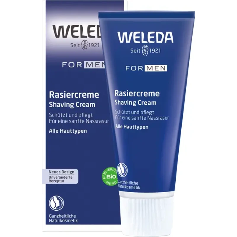 Weleda raseerimiskreem meestele, 75 ml